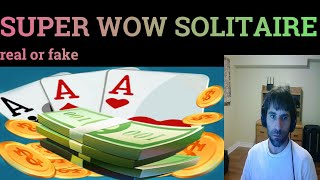 SUPER WOW SOLITAIRE. If you leave a good review, they will speed up PROCESSING. screenshot 3