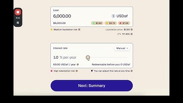 How to Borrow $USDaf from Asymmetry Finance | $ASF Stablecoin Demo (May 2025)