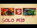 ДК VS ТАЙДХАНТЕР DRAGON KNIGHT VS TIDEHUNTER