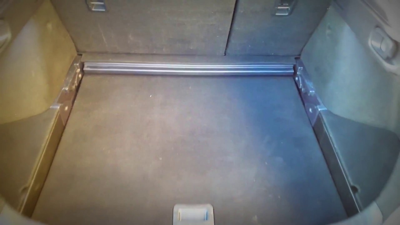 Mitsubishi Lancer X Hatchback фальшпол в багажнике - YouTube