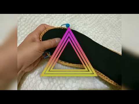 Cara rajut Xendolita motif X bag 2 - YouTube