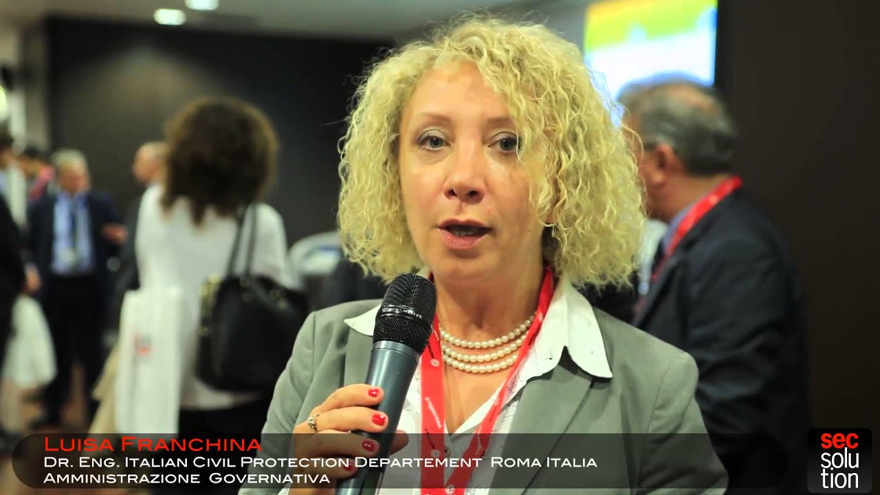 Luisa Franchina di Italian Civil Protection