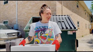 Part 1 - Dumpster Diving on College Move Out Weekend!!