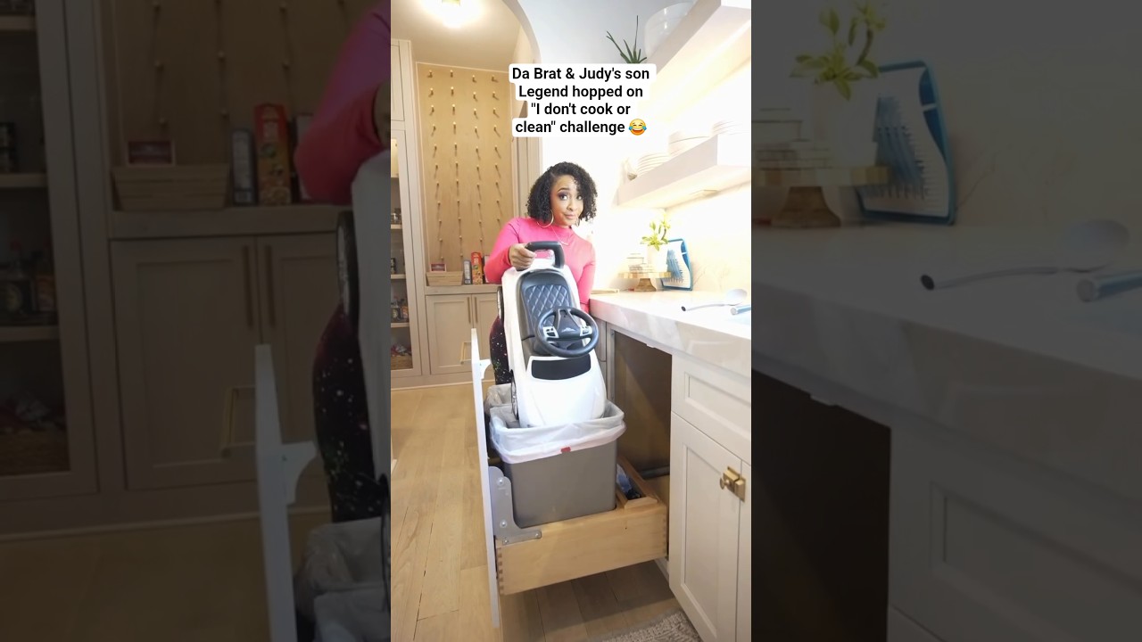 Mira Da Brat & Judy's son Legend hopped on "I don't cook or clean" challenge 😂 en YouTube Mira Da Brat & Judy's son Legend hopped on "I don't cook or clean" challenge 😂 en YouTube