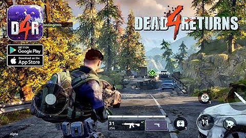 Dead 4 Returns Mobile Gameplay | Ultra high graphics Zombie shooting Game