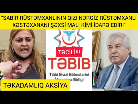 TƏBİB ÖNÜNDƏ AKSİYA!\