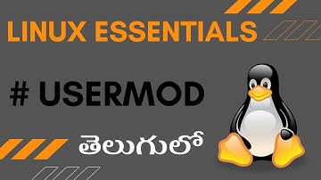 usermod (RHCSA, RHCSE) | Linux Fundamentals | Explained in Telugu