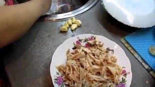 Бешбармак из курицы (Мамина кухня)