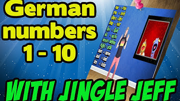 Learn German: German Numbers 1 - 10 | Counting Song German