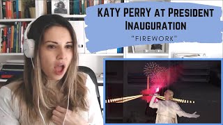 REACTING TO Katy Perry &quot;Firework&quot; at Inauguration Day 2021