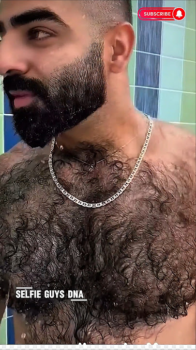 Bear Guy with attractive Physique Beard And Hairy Chest #shorts