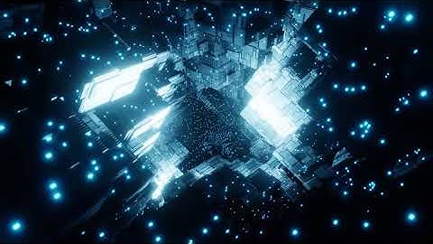 Sci-Fi Infinite Loop Animation With Very Mesmerizing Space Music