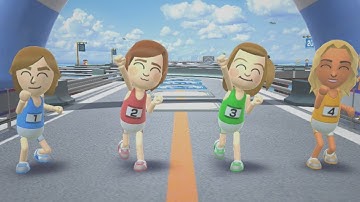 Wii Party U - Highway Rollers - Player vs Susie vs Polly vs Sara (Master Difficulty)