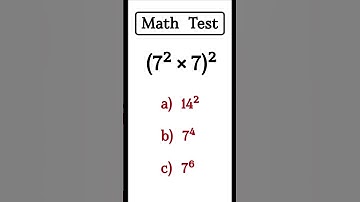 💥Only Geniuses Solve This! (7² × 7)² = ? 🤯 | Math Challenge 🔥