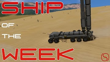 Ship of the Week - Plunge Mining Rover - Space Engineers Ship Design Challenge