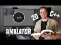 I made a Robot 2D Simulator with C++ | Embedded System Project Series #25