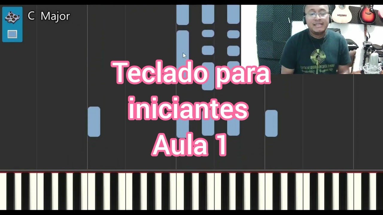 Curso de Teclado (ênfase na música católica) Aula 1