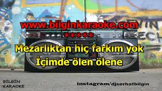 İlker Gürsan - Mezarlıktan Hiç Farkım Yok (Karaoke) Orjinal Stüdyo Resimi