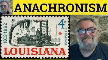 🔵 Anachronism Meaning - Anachronistic Examples - Anachronism Defined- Formal English - Anachronistic