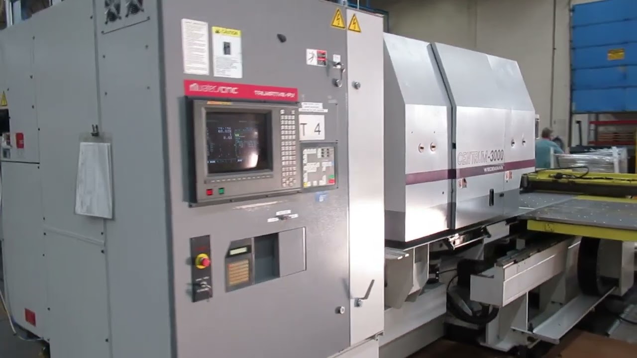 Murata Wiedemann C-3000 CNC Turret Punch, F1-1250 Cell Loader, 54