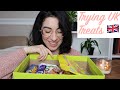 TRYING UK TREATS! | Collab with A Day with Jess and Tom