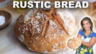 How to Make Easy Rustic Bread at Home  Quick & Simple Recipe!