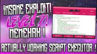 Celebrity [OMFG] ✅ INSANE ROBLOX HACK/EXPLOIT!✅ | MEMEHAX ! | LVL 7 EXPLOIT WITH SCRIPT EXE!! (NOT CLICKBAIT!) Wealth