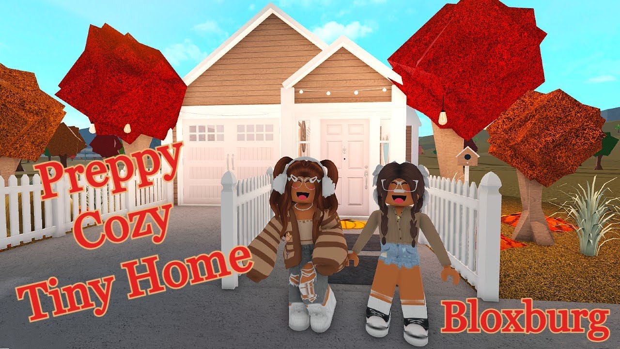 WE'RE BACK! | PREPPY COZY TINY HOME | Bloxburg House Tour - YouTube