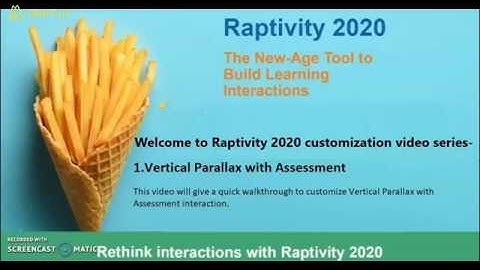 Vertical Parallax with Assessment eLearning Interaction by Raptivity 2020