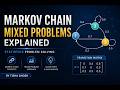 Markov Chain Mixed Problems Explained | Statistics Problem Solving by Tisha Ghosh #statistics