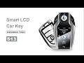 Smart LCD Car Key   S13 Installation Video