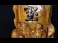 縁起物 古美術品　東洋彫刻　「七福神宝船」　木彫り置物