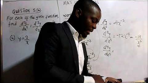 MAT 1100 ,,TUTORIAL SHEET 5 2019  QUESTION 5b