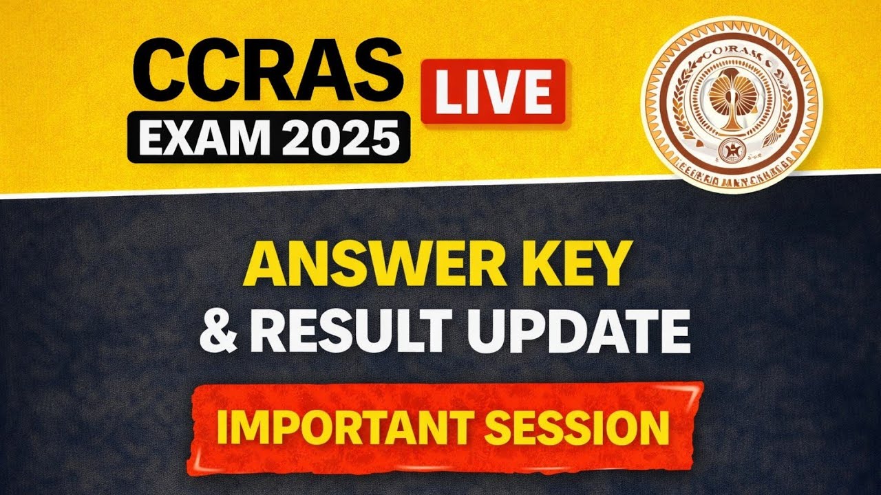ccras exam 2025 answer key and result live discussion | ccras answer ...