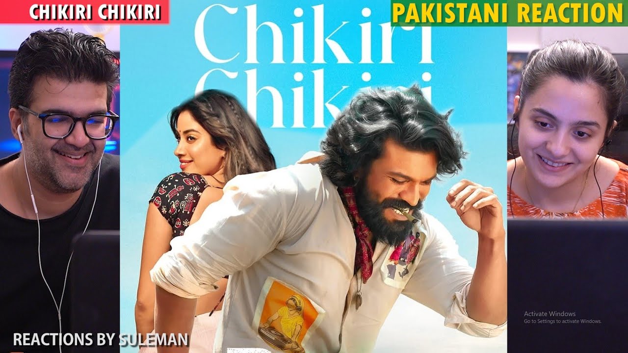 Pakistani Couple Reacts To Chikiri Chikiri | Hindi | Peddi | Ram Charan | Janhvi | AR Rahman 
