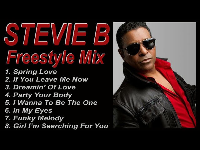 Stevie B Mega Mix - (DJ Paul S) class=