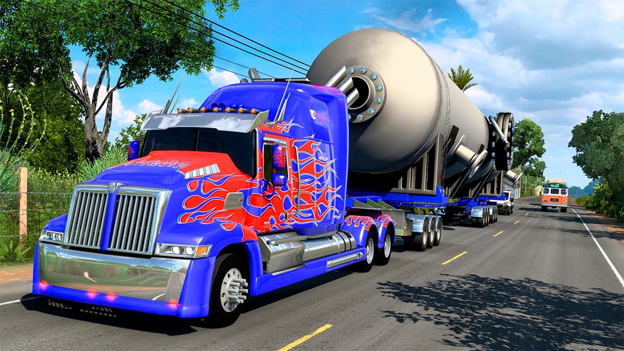 Camión Optimus Prime Transformers Hollywood 1:24 Escala - Robot Con Chasis | NUEVO Jada
