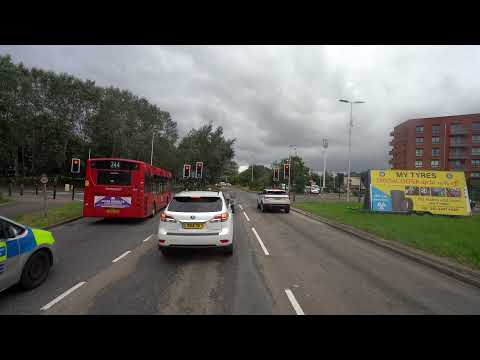 4K Drive Video from Erith to Woolwich South East London Travel by DriveFromHome4K