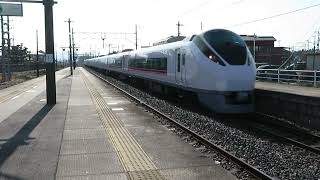 常磐線　E657系カツK19編成　15M　特急ひたち15号 いわき 行　内原駅通過　2026.03.27