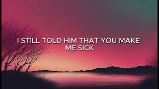 Pink - You Make Me Sick (Lyrics)