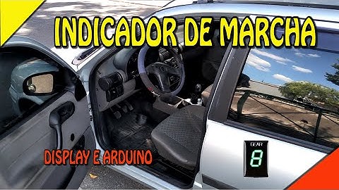 Indicador de Marcha com Display