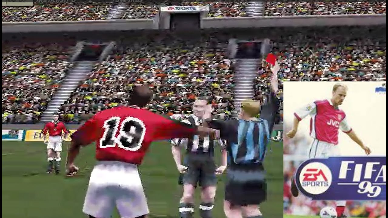 FIFA 99 - Manchester United vs Juventus  (Nostalgia)