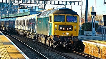 Trains at Didcot Parkway Station - 09/01/25