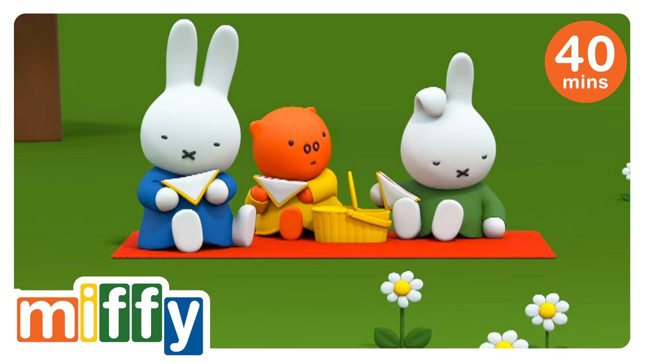 Friends & Sun | Miffy | Cartoons for kids - YouTube