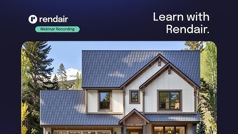 Rendair Ai - Rendering Tools Demo