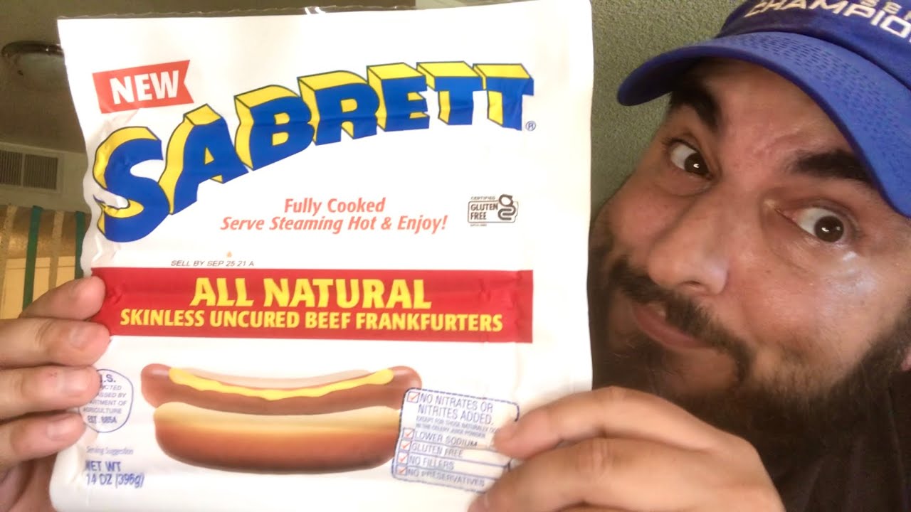 Sabrett Hot Dogs Review | NYC Dirty Water Dogs - YouTube
