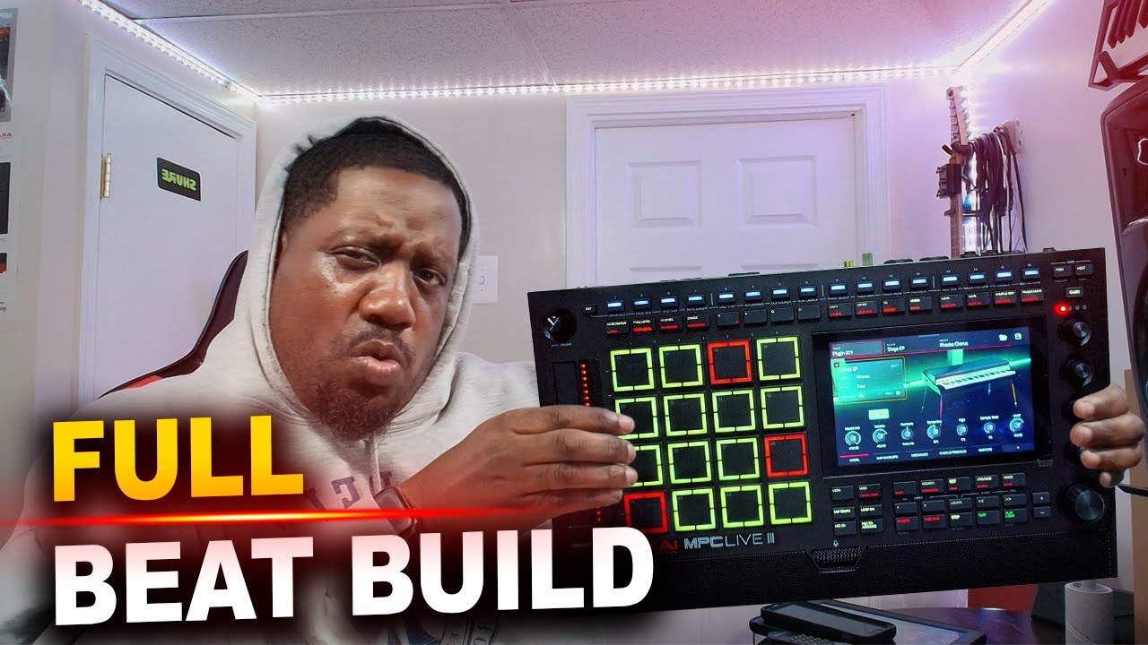 Building a Full Beat on the MPC Live 3 Matrix to Arranger