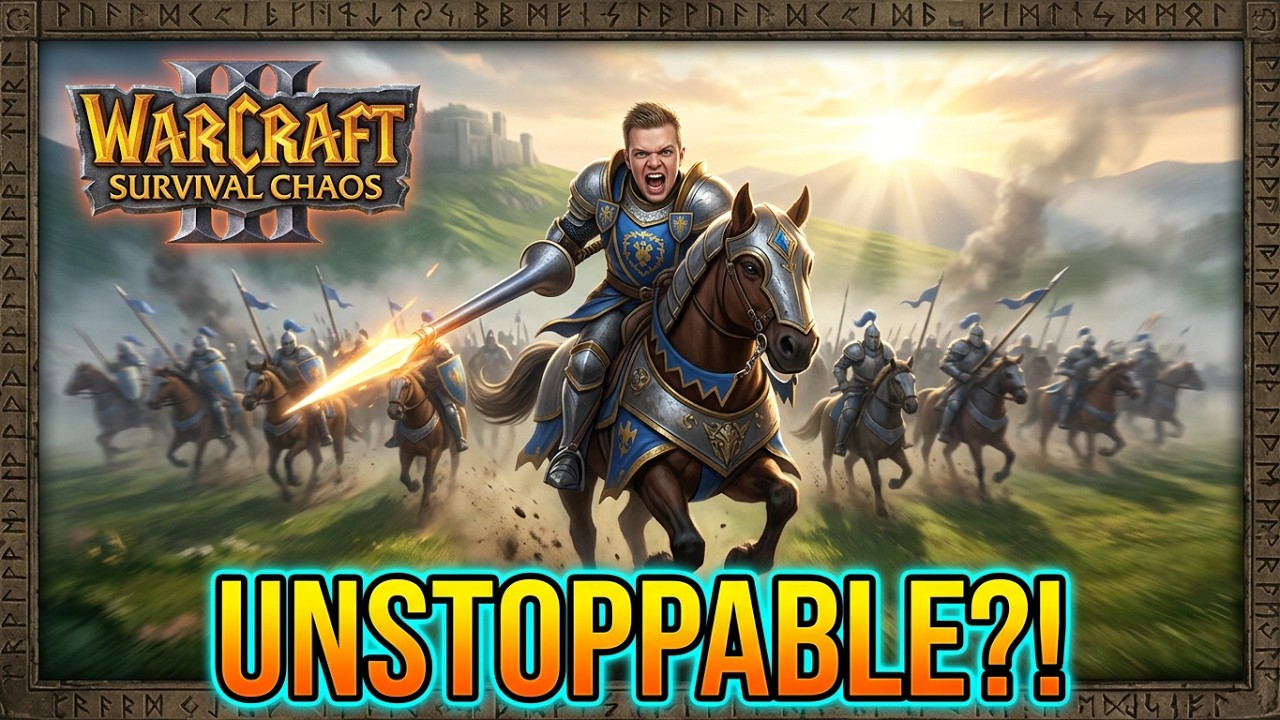 When You Rush Elite Knights in Warcraft 3: Survival Chaos?!
