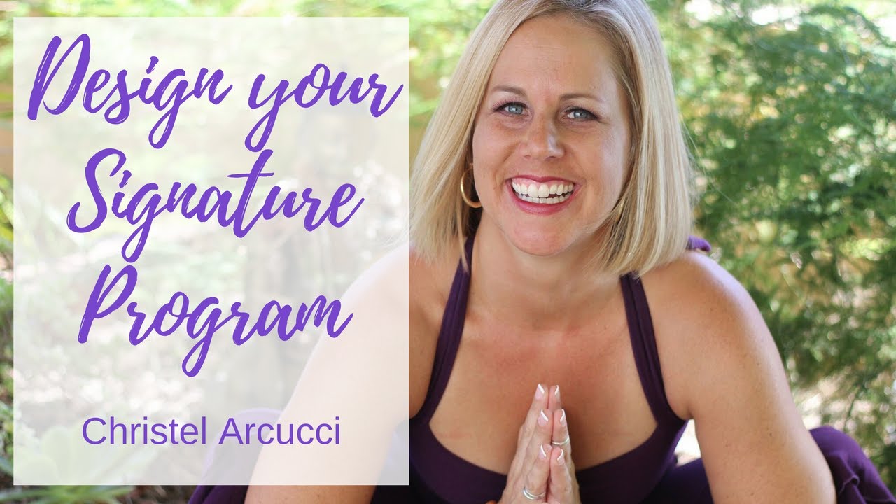 Create a Signature Program for your Coaching Business - YouTube