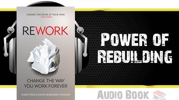 "Rework by Jason Fried & David Heinemeier Hansson"